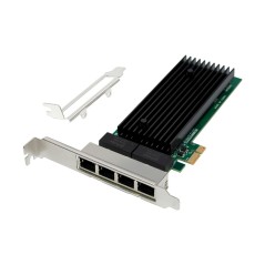 MicroConnect Network Card PCIe x1 Intel - High-Performance, Reliable Connectivity MC-PCIEX1-82575-Q